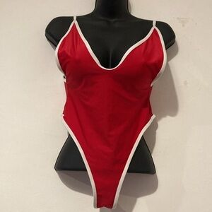 Sexy little Red One -Piece Bathing suit. Never been worn